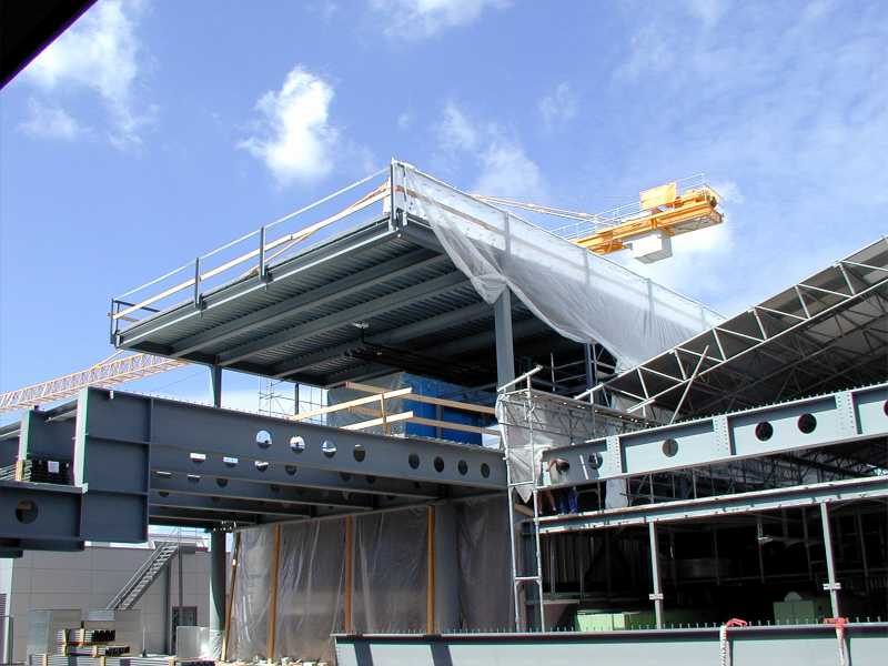 Sottas SA Construction métallique Charpente Façade Stahl- und Metallbau_Fassade Metallic constructions-Steel structure Facades