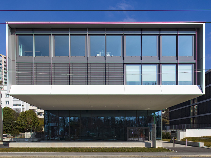 Sottas SA Construction métallique Charpente Façade Stahl- und Metallbau_Fassade Metallic constructions-Steel structure Facades